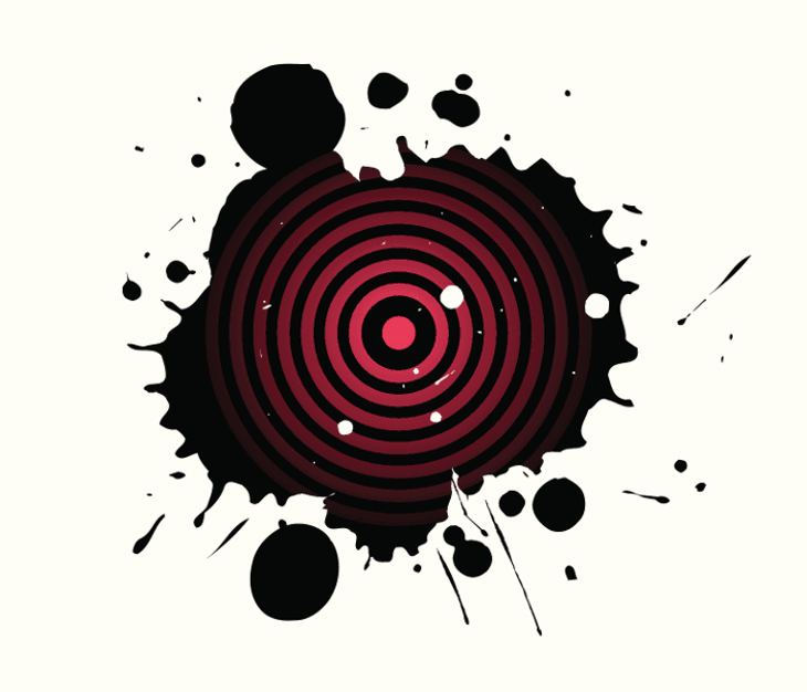 Target -- Black and Pink