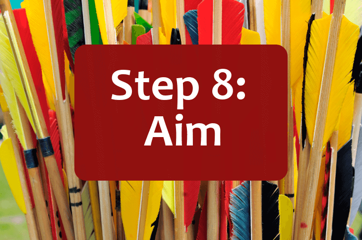 Step 8 -- Aim