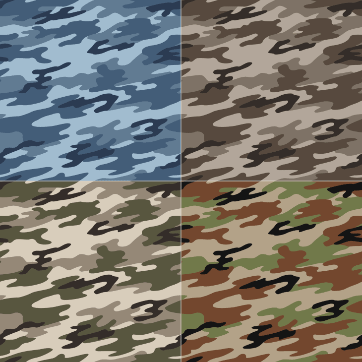 Different Styles of Camo