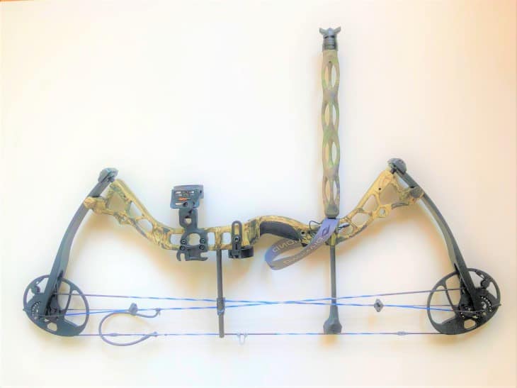 Trophy Ridge Stabilizer on Compound Bow Trophy Ridge Stabilizer on Compound Bow