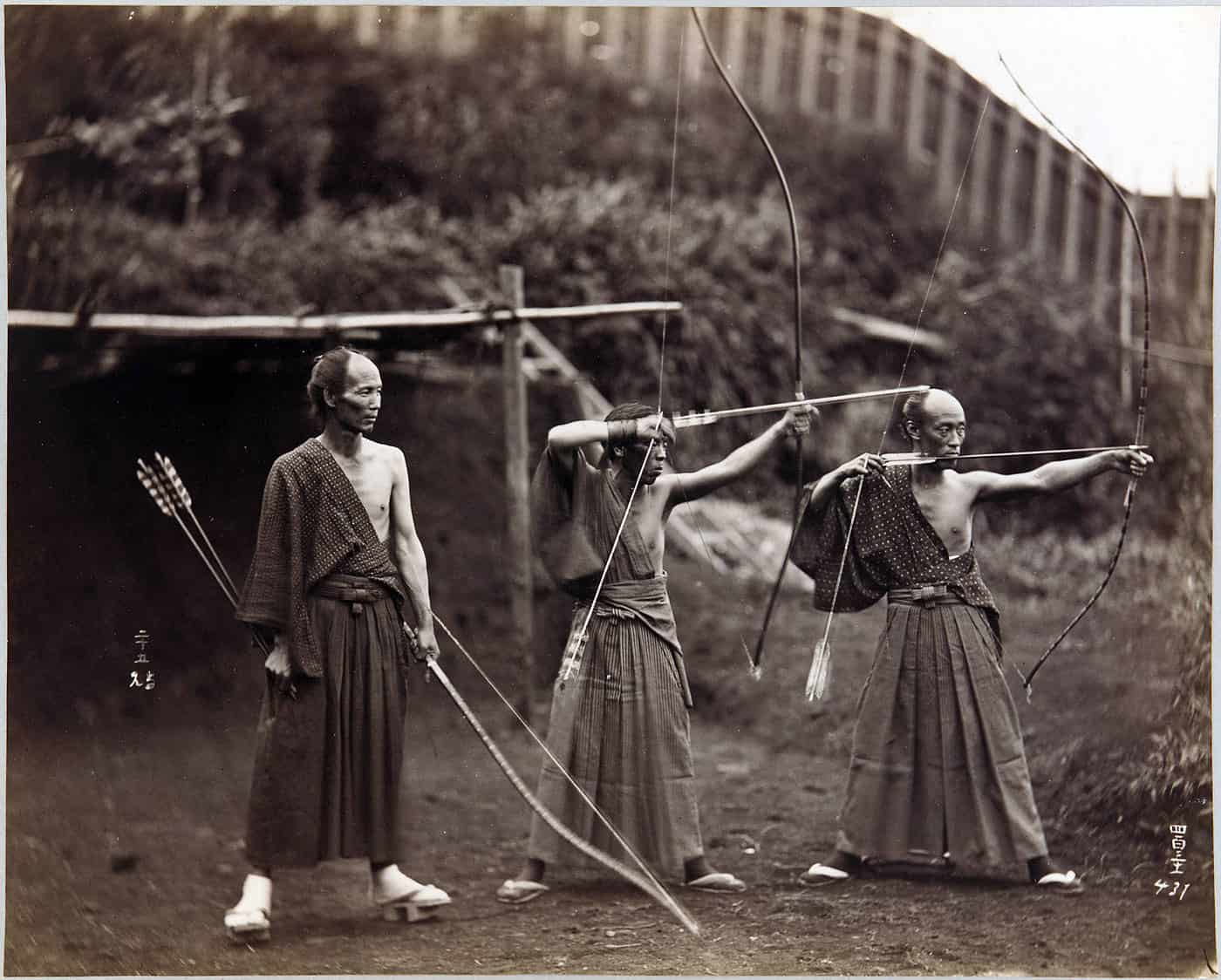 ancient asian archery