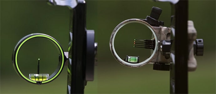single pin vs multi pin bow sight