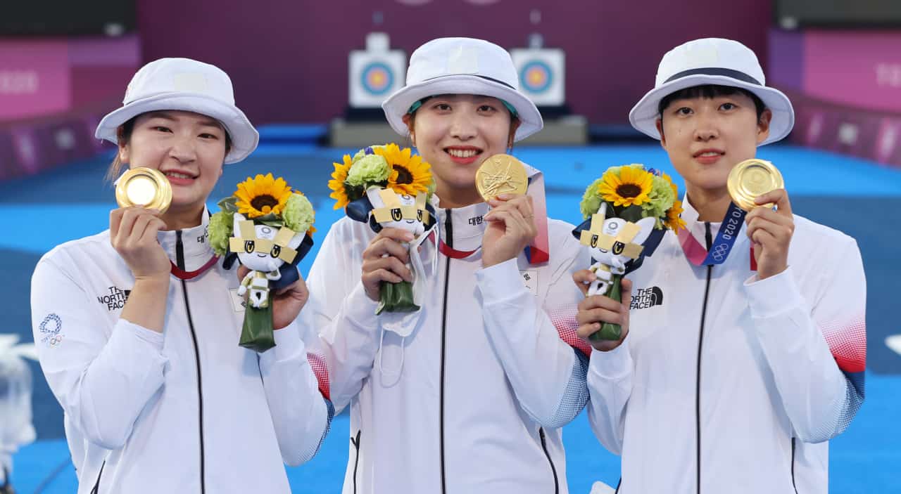 south korean archery olympic team
